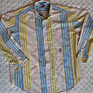 Multicolored Tommy Hilfiger Horizontal Striped | L